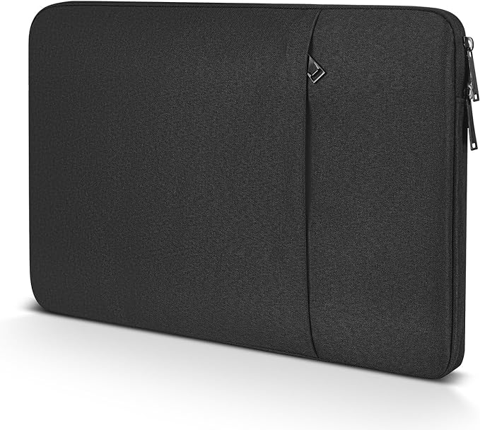 CaseBuy MacBook Pro 16 inch Sleeve Protective Case for 16-inch New MacBook Pro M4/M3/M2/M1 Pro/Max A3186 A3403 A2991 A2780 A2485 2025-2021, Water-Resistant Laptop Bag with Accessory Pocket -Black