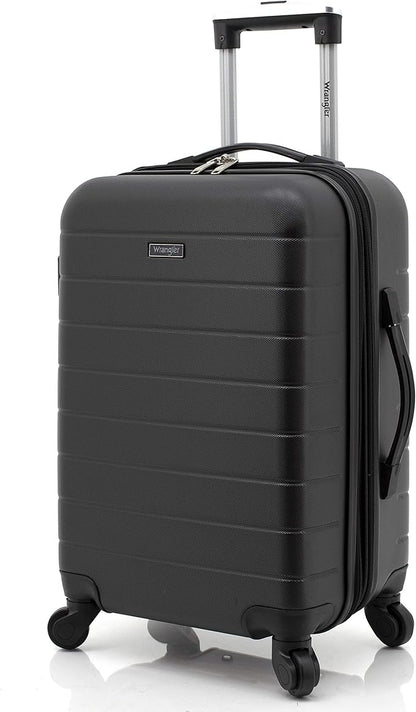 Wrangler 20" Smart Spinner Carry-On Luggage With Usb Charging Port