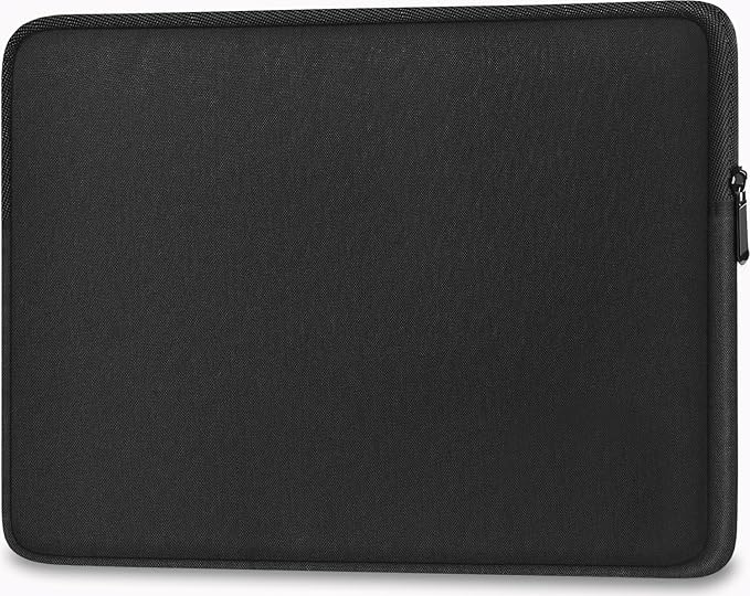 Laptop Case 13.3 inch, Shockproof Protective Traveling Computer Sleeve 14 Inch, Water Resistant Portable Laptop Carrying Bag Compatible for MacBook Air Pro, Lenovo, HP, Dell, Asus, Black