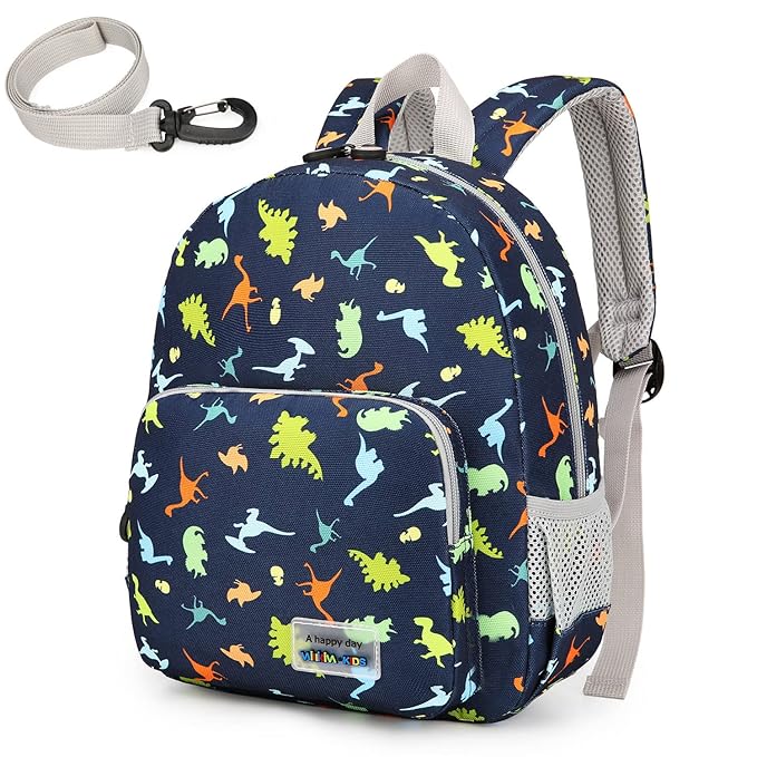 willikiva 3D Dinosaur Backpack Toddler Backpacks for Boys and Girls Kids Backpack Waterproof Preschool Safety Harness Leash (Dinosaur Paradise)