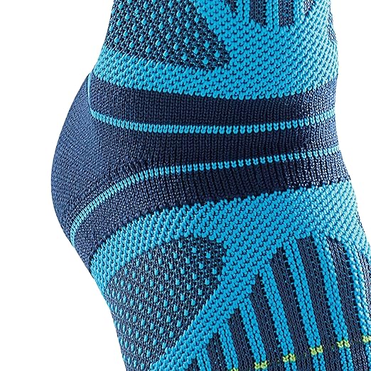 Bauerfeind Sports Ankle Support Dynamic - Ankle Compression Sleeve for Freedom of Movement - 3D AirKnit Fabric for Breathability - Premium Quality & Washable (M, Rivera)