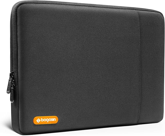 Laptop Sleeve 13 inch Case Bag Compatible with MacBook Air M4 M3 M2 M1 2025-2018 / Pro M2 M1 2025-2016, Polyester Vertical Computer Sleeve Bag with Pocket