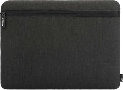 Incase 13-inch Laptop Carry Zip Sleeve - Sea Blue, Polyester, Protecting Laptops During Travel or Transport, Cover for Laptops (Black)