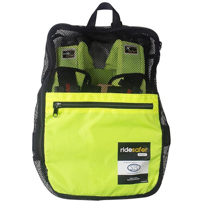 RideSafer - Extra Small (XS) Yellow, Lightweight, Compact, Portable Car Seat, 2+ Years; 26.5–40 lb - Perfect for Travel and Everyday Child Safety