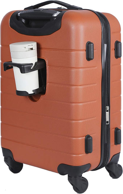 Wrangler 20" Smart Spinner Carry-On Luggage With Usb Charging Port