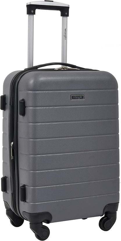 Wrangler 20" Smart Spinner Carry-On Luggage With USB Charging Port