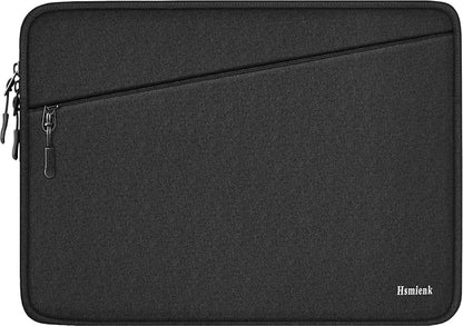 Laptop Sleeve, Traveling Water Resistant Carrying Computer Bag with Pocket, Shockproof Protective Laptop Case Cover Compatible for 15.6 Inch HP, Lenovo, Dell, ASUS, Acer, Notebook, Black