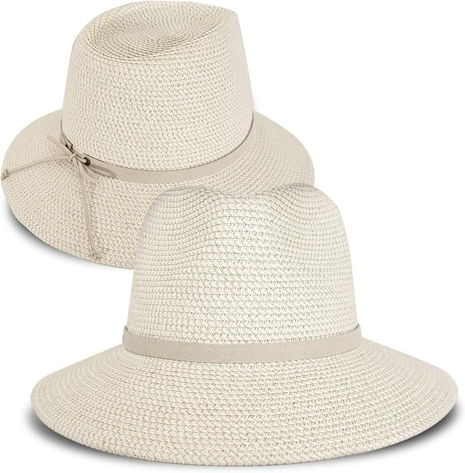Lucky Brand Straw Hat | Travel | Vacation | Sun Protection | Lightweight | Breathable | Summer | Beach | Straw