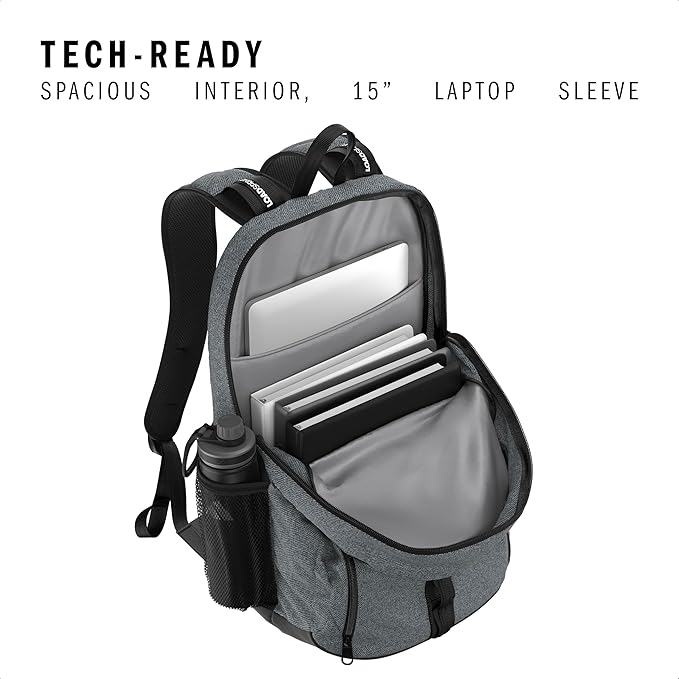 Primetime Large Backpack for women and men, big bag with laptop sleeve