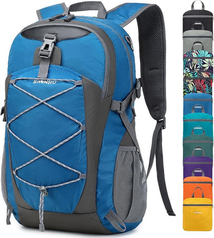 40L Hiking Backpack Lightweight Daypack Waterproof Travel Camping Backpack for Men Women Sport Packable