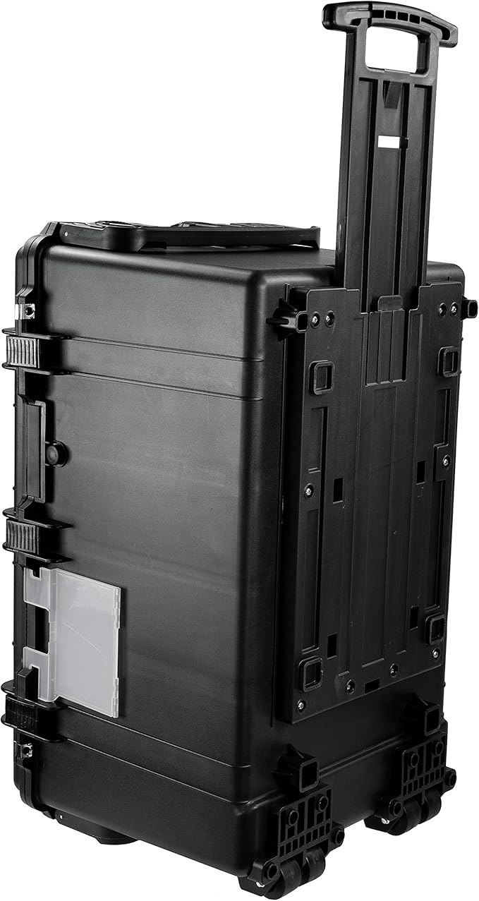 Eylar XXXL 32" Transport Roller Gear, Camera, Tools, Equipment Hard Case Waterproof w/Foam (Black)