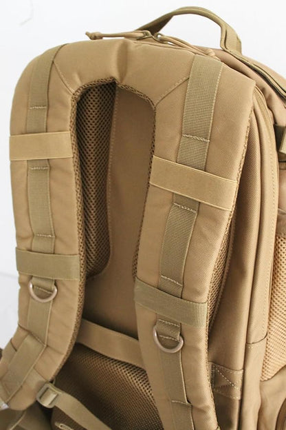 Tactical Backpack 50L/55L -Military Backpack- Large tactical backpack-3 Day Assault Pack -Molle Bag. Durable Travel Backpack hiking backpack(COYOTE BROWN.)
