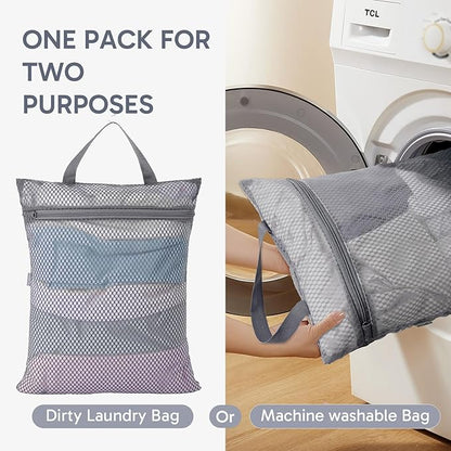 ALL INCLUDED 10 Set Durable Packing Cubes for Suitcases,OlarHike Essentials for Travel,UPGRADED Anti-Tear Stitching, NEW Improved Luggage Packing Organizers for Travel Accessories (Ash)