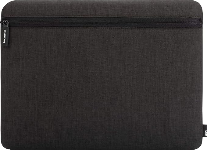 Incase 13-inch Laptop Carry Zip Sleeve - Sea Blue, Polyester, Protecting Laptops During Travel or Transport, Cover for Laptops (Graphite)