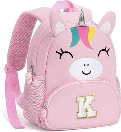 YOOLIFE Toddler Backpack for Kids - 2 3 4 5 Year Old Birthday Gift | Small Pink Backpack Personalized Birthday Gifts for Toddler Kids | School Supplies Unicorn Gifts Pink K