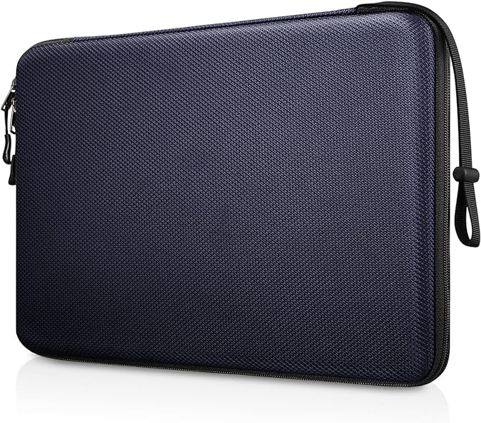 FINPAC Hard Laptop Sleeve Case for 15.3 inch MacBook Air M4 M3 M2 2025 2024, 16.2 inch MacBook Pro M4/M3/M2/M1 Pro/Max A2991 A2780 A2485 A2141, Waterproof Case for Surface Laptop/Book, Deep Blue