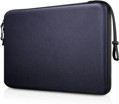 FINPAC Hard Laptop Sleeve Case for 15.3 inch MacBook Air M4 M3 M2 2025 2024, 16.2 inch MacBook Pro M4/M3/M2/M1 Pro/Max A2991 A2780 A2485 A2141, Waterproof Case for Surface Laptop/Book, Deep Blue