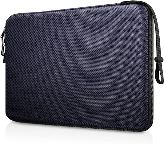 FINPAC Hard Laptop Sleeve Case for 15.3 inch MacBook Air M4 M3 M2 2025 2024, 16.2 inch MacBook Pro M4/M3/M2/M1 Pro/Max A2991 A2780 A2485 A2141, Waterproof Case for Surface Laptop/Book, Deep Blue