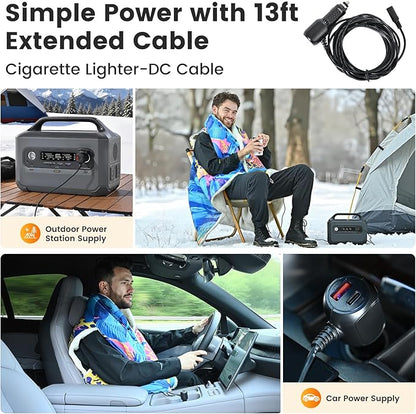 WOOMER Heated Blanket Battery Operated 50x70 Inches, 15000mAh Cordless Electric Blanket with 3 Heat Settings, Waterproof Portable Rechargeable Heating Blanket for Outdoor Camping Travel, Cheetah