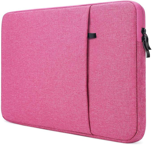 NIDOO 12" 13 inch Laptop Sleeve Case for 12.9" iPad Pro M1 M2 / 13" 13.6" MacBook Air/Surface Pro 7 8 9 X / 11.5" Lenovo Tab P11 Pro Tablet/ThinkPad Z13 / 13.4" Dell XPS 13 Plus/Galaxy Red