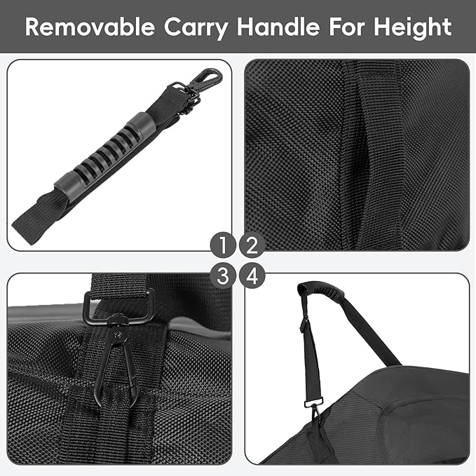 116L Foldable Rolling Duffel Bag with 3 Wheels And Handle, 30 inch Large Travel Duffle Bag for Travel, Camping, Outdoors