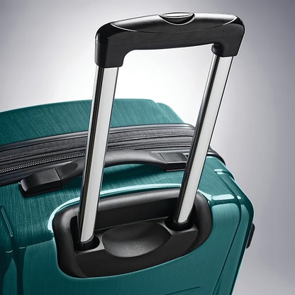 Samsonite Winfield 2 Hardside Luggage with Spinner Wheels, 2-Piece Set (20/28), Cactus Green