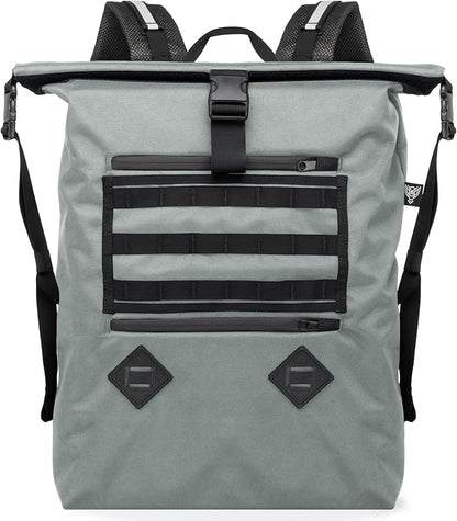 Xtreme Sight Line ~ AQUA RT ~ Large Water-Proof Faraday Backpack for Laptops, Tablets, and Mid-Size Electronics ~ Tracking/Hacking Defense ~ Silver