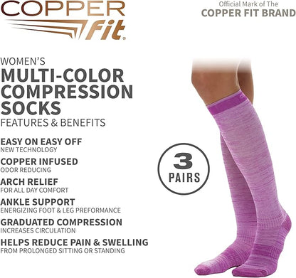 Copper Fit Womens Knee High