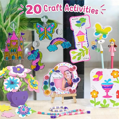 Imagimake Fabulous Craft Kit | 20 Art and Craft Activities - Creative Toy & DIY Set | Creative Toy & DIY Set | Arts and Crafts for Kids | Activity Craft Kits 6-8 | Gifts for 5 6 7 8 9 10 11 12 Years