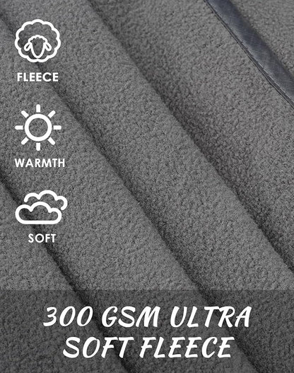 Outdoor Waterproof Camping Blanket - Hooded Fleece Windproof Blanket for Stadium, Sporting Events, Concert, Picnic, Car, Boat - Packable Camp Blanket for Cold Weather, Camping Gear Must Haves…
