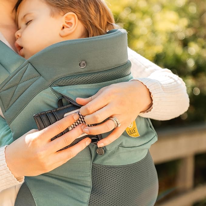 LÍLLÉbaby 3-in-1 Ergonomic CarryOn Airflow Toddler Carrier with Lumbar Support & Breathable Mesh Lining (25-60 lbs), Supportive & Comfortable, Multi-Position Carrying for Hiking & Travel (Willow)