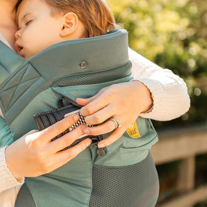 LÍLLÉbaby 3-in-1 Ergonomic CarryOn Airflow Toddler Carrier with Lumbar Support & Breathable Mesh Lining (25-60 lbs), Supportive & Comfortable, Multi-Position Carrying for Hiking & Travel (Willow)