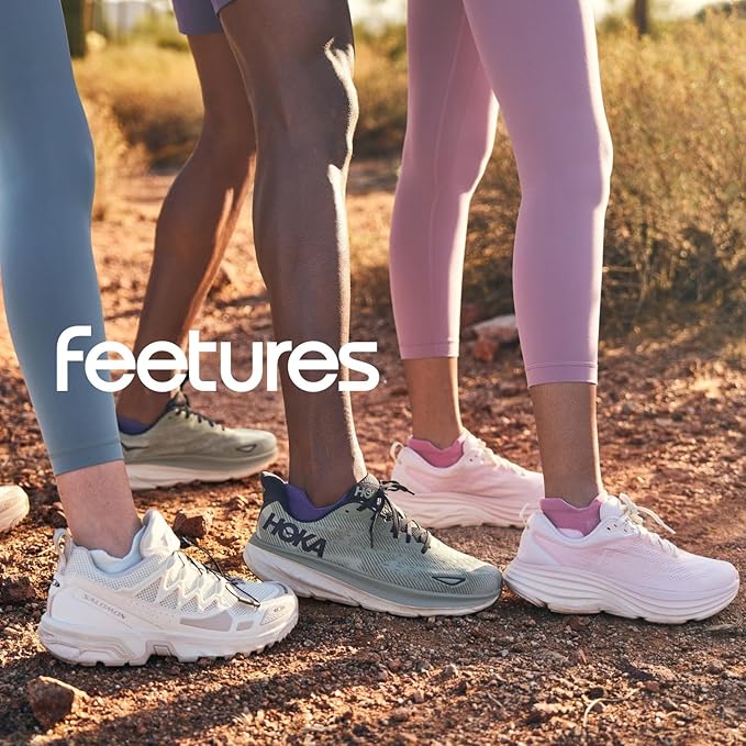 Feetures Elite Light Cushion No Show Tab Athletic Ankle Socks - Sport Sock with Targeted Compression