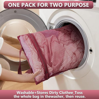 8 Set Packing Cubes for Travel,Gifts for Women Mom at Christmas,Anti-Tear Suitcase Organizers for Luggage with Hook Toiletry Bag,Teens & Friendship Gift,Vacation Essentials & Cruise Accessories,Wine