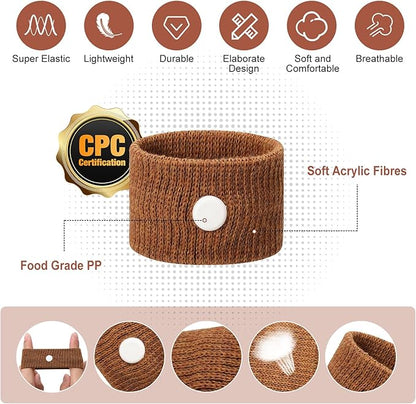 LYJEE Motion Sickness Bands for Adults and Kids Nausea Relief for Pregnant Women Seasickness Wristband for Cruise Ship Essentials