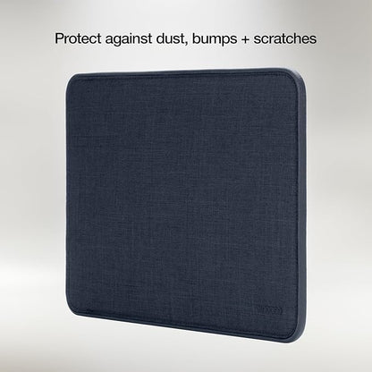 Incase ICON Sleeve with Woolenex - MacBook Air 13 inch Case - 2025, 2024, 2023, 2022, M4, M3, M2 - Fitted MacBook Case, Laptop Sleeve, Hard Cover, Durable, Lightweight - Heather Navy