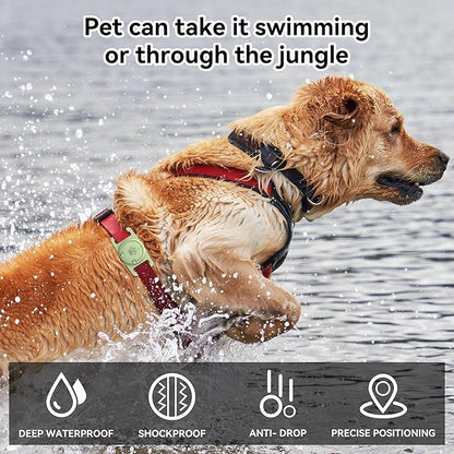 for Airtag Dog Collar Holder 2 Pack,Waterproof Collar Holder for Apple AirTag, Silicone Air Tags Case for Dog Collars