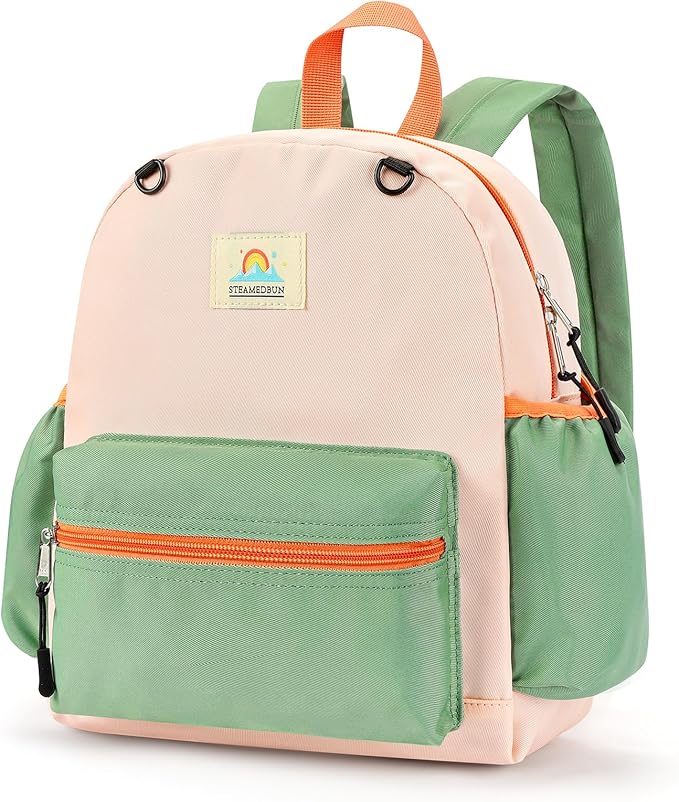 STEAMEDBUN Toddler Backpack for Girls 2-4: Kids Backpack Boys Girls - Preschool Kindergarten Daycare Backpacks - 12 inch