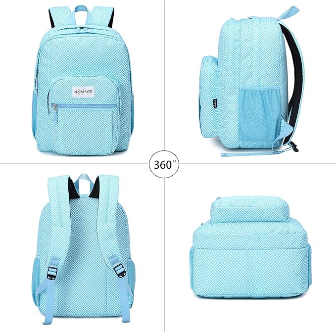 abshoo Classical Basic Travel Backpack For School Water Resistant Bookbag