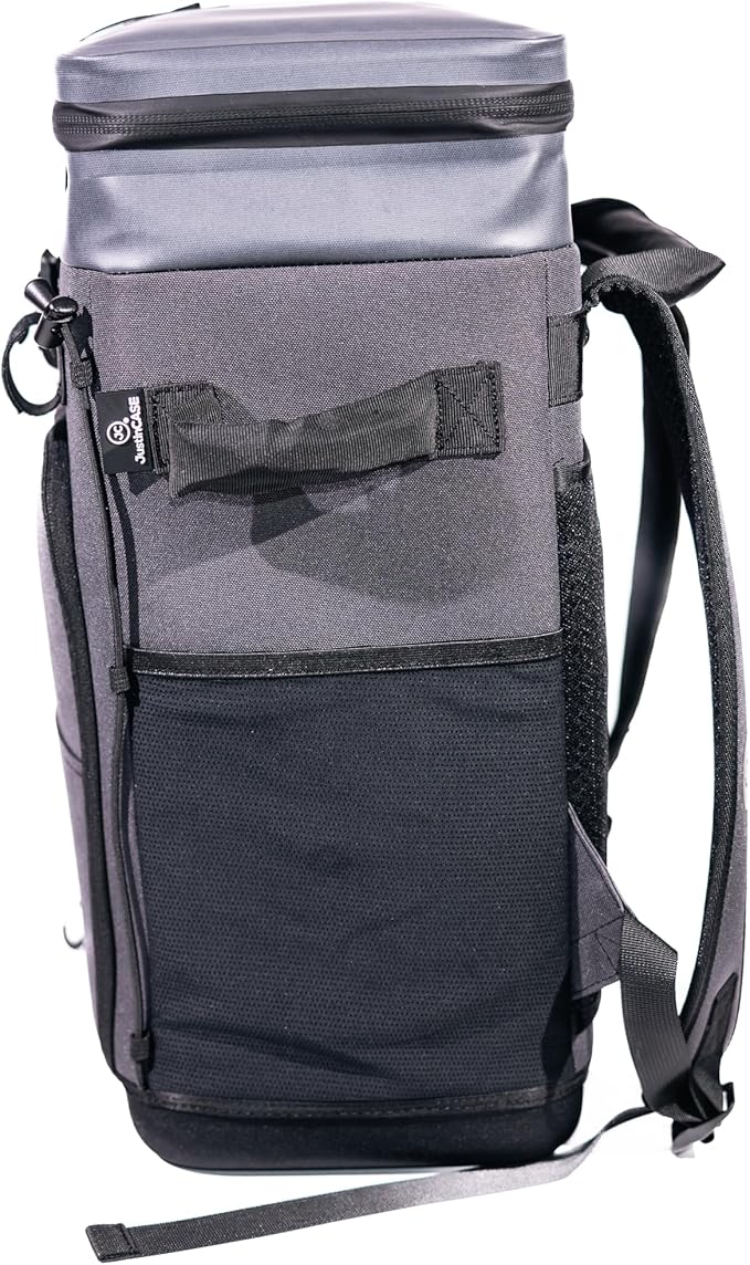 Convertible Cooler Backpack with Dry Storage by JustinCASE | Waterproof Travel Cooler Bag for Drinks, Clothes & Trips