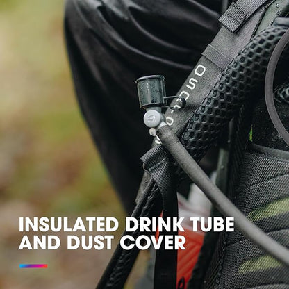 Hydrapak Force Ultra-Durable Water Bladder/Reservoir for Hydration Backpacks, 2L or 3L, Insulated Tube, Safe & Reliable