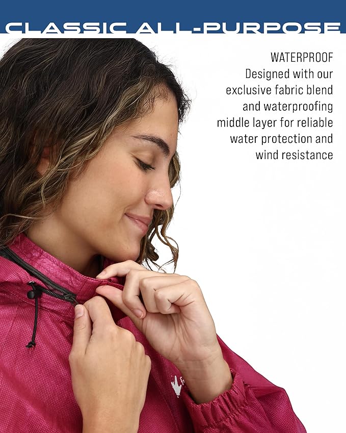 FROGG TOGGS Women's Classic All-Purpose Waterproof Breathable Rain Suit