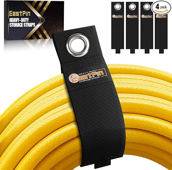Gifts for Men Storage Straps - Tools Extension Cord Holder Organizer Gadgets Cable Wrap Keeper for Hoses Rope Workshop Garage Wall Cable Straps Christmas Stocking Stuffers for Dad