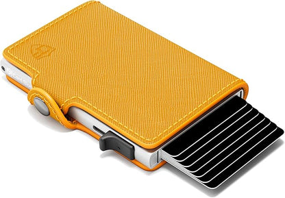 Conceal Plus Small RFID Wallet for Women, Slim Compact RFID Blocking Credit Card Holder Womens Wallet, Smart Pop Up Minimalist Card Case, Holds 4-6 Standard Cards Plus Cash & ID, Compact Travel Wallet