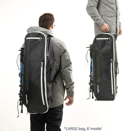 Athletico Snowshoe Bag - Snow Shoe Backpack For Carrying, Packing, and Storing Snowshoes