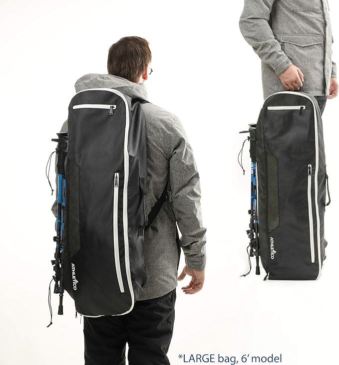 Athletico Snowshoe Bag - Snow Shoe Backpack For Carrying, Packing, and Storing Snowshoes