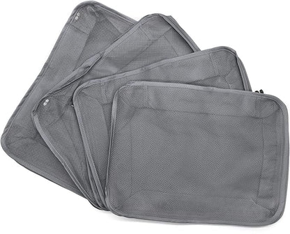 Rolling Nomad 4 Set Packing Cubes for Suitcases, Travel, Camping