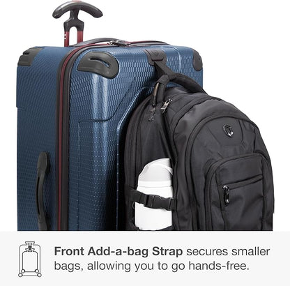 Traveler's Choice Maxporter II 30" Hardside Spinner Trunk Luggage, TSA Lock, Navy