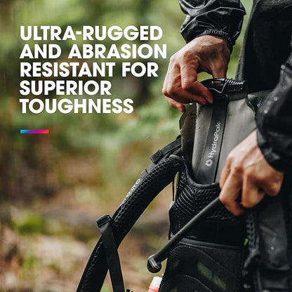Hydrapak Force Ultra-Durable Water Bladder/Reservoir for Hydration Backpacks, 2L or 3L, Insulated Tube, Safe & Reliable