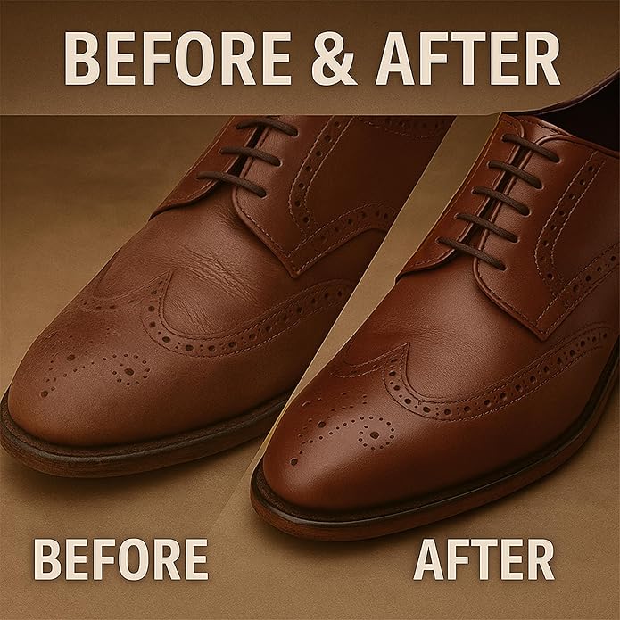 Eagle Shoe Cream Polish Kit – 3 Piece Boot & Shoe Polish with Shoe Cream, Shine Cloth & Applicator